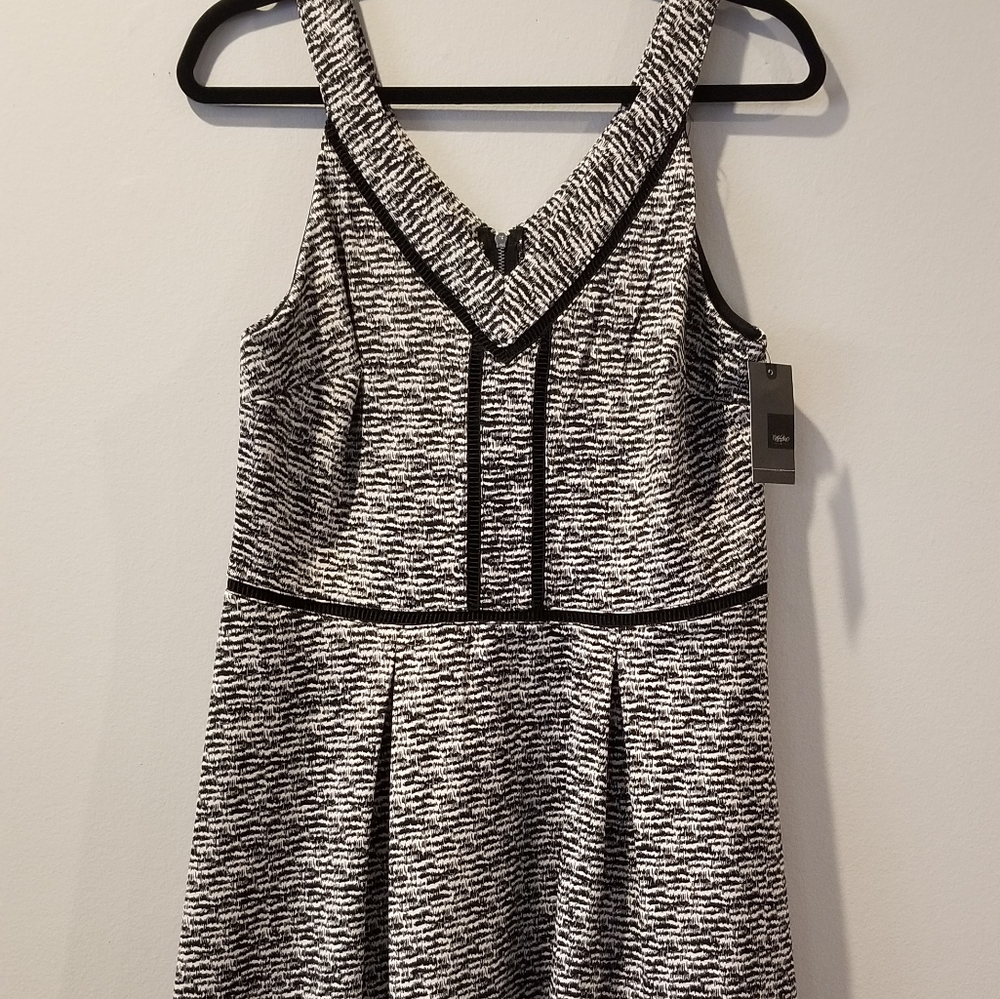 Black & White Massimo Dress - Large